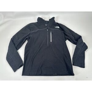 The North Face Men's Fleece Jacket Full Zip Medium Black